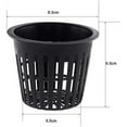 thumbnail image 2 of Hydroponic Planting Baskets, Plastic Net Pots for Seedling Starter, Aquatic Plant Containers for Garden Pond Hydroponics System, 2 of 6