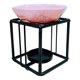 thumbnail image 1 of Quemador de aceite esencial de Metal elegante quemador de vela de cera para Rosa Zulema quemador de aceite esencial, 1 of 8