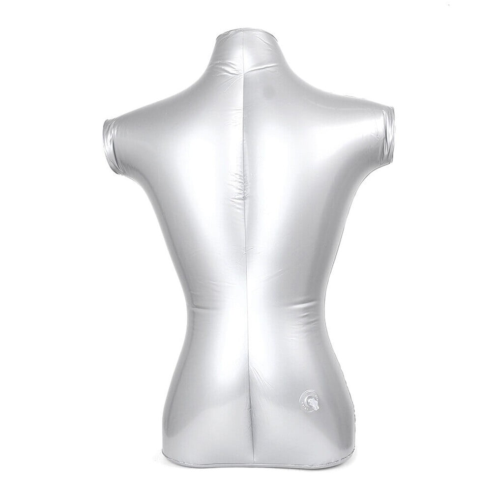 Yannee New 1 Pcs Male Upper Half Body Without Arm Top Shirt Display Inflatable Mannequin Men Dummy Torso Model 1003