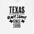 thumbnail image 4 of Inktastic Texas Awesome Since 1895 Boys or Girls Baby Bodysuit, 4 of 5