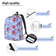 thumbnail image 3 of Easygdp coffee love cup winter for Durable Canvas Laptop Backpack - Adjustable Shoulder Strap, Large Capacity, Fits 15-17in Laptops, for School, Work, Travel-Small, 3 of 5