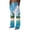 Sky Blue, variant on Men's Casual Pants Mens Spring And Summer Seasons Fashion Casual Digital 3D Printing Coconut Tree Theme Pants Hot Pink L