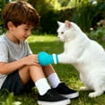 thumbnail image 7 of Pet Accessories for Cats Safe Silicone Boots 4 Pack Cat Shoes Designed to and Indoor Outdoor Use, 7.4 cmx4.5 cm, White, 7 of 7