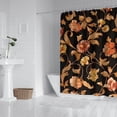 thumbnail image 2 of Pioneer Flower Floral Print Pattern Shower Curtain 84"x72" ,Bathroom Decorative Shower Curtains Set with 12 Hooks,Modern Waterproof Washable Shower Curtain, 2 of 6
