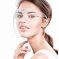 thumbnail image 1 of Masque Facial Clair Lunettes de Soleil Visière Anti-Buée Lunettes de Protection Transparentes, 1 of 5