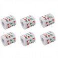 thumbnail image 2 of Papier Hygiénique Coloré à Motif de Noël Père Noël Sapin de Noël Papier Mouchoir Imprimé, 2 of 8
