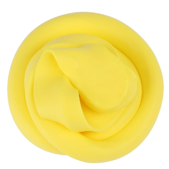 DIY Fluffy Slime Stress Relief Plasticine Anxiety Reducer Mud Clay Toy for Child Adults(Yellow) Gseagtia