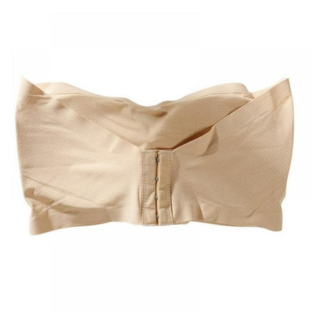 

Women s Solid Lightly Lined Bandeau Bras Soft Breathable Strapless
