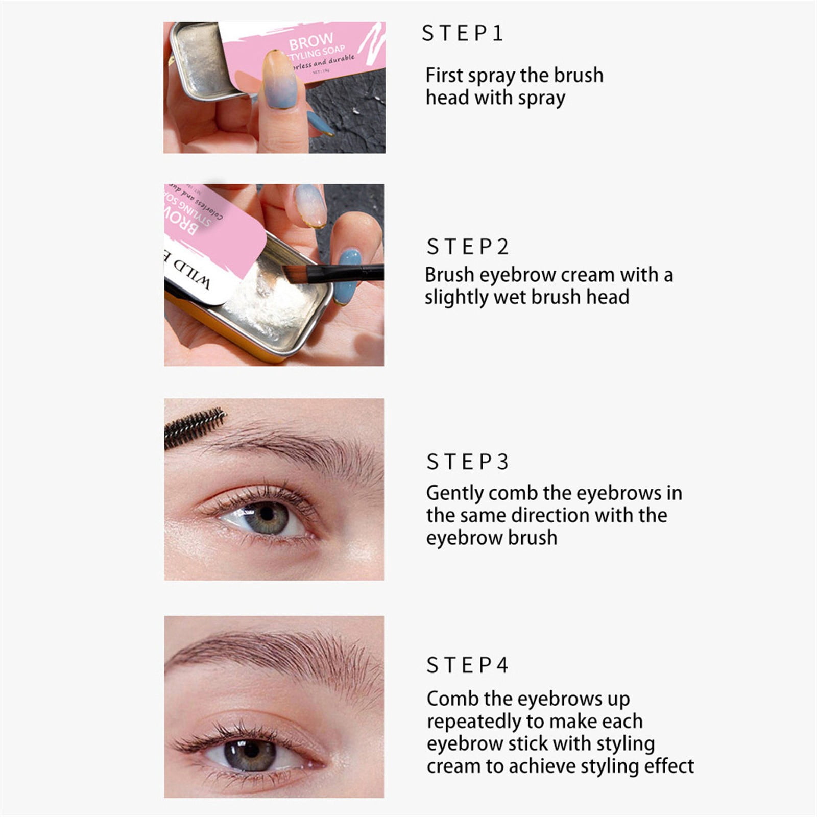And Jillian Eyebrow Liner Scar Concealer Sticker Different Style Pack Brow Slim Defining Eyebrow Pencil Soft Brow Pen Dark Brow Shade S Eyebrow Wig Light Eyelash Eyebrow Natural Milk Makeup Brow