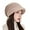 Light Khaki, variant on Soft Beanies for Women with Brim Berets for Women Bonnet Bucket Hat Skull Cap Warm Fall Winter Cap Ski Travel