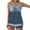 Gray, variant on Pitauce Plus Size Tankini Swimsuits for Women Tummy Control Modest Swimsuits Tankini Top with Swim Buttom Two Piece Beach Bathing Suits