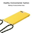 thumbnail image 2 of iPhone SE 2020 Case, iPhone 8 Case, iPhone 7 Case, iPhone 6 Case, Dteck Light Weight Candy Color Slim Rubber Back Phone Case Crossbody Cell Phone Case For Apple iPhone 4.7 inch, Yellow, 2 of 4