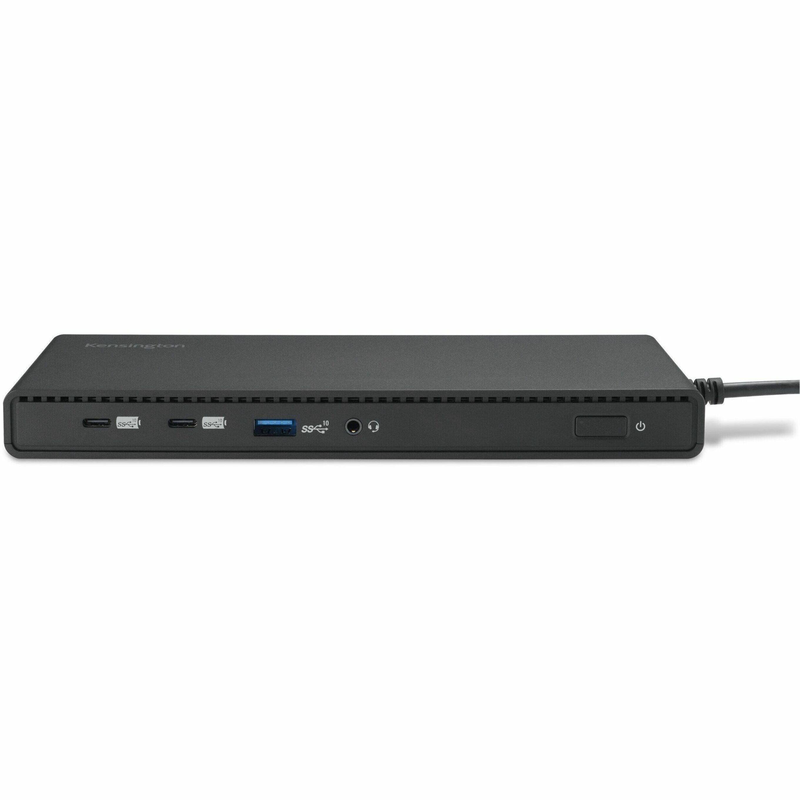 Kensington SD4842P EQ USB-C 10Gbps Triple Video Driverless Docking Station