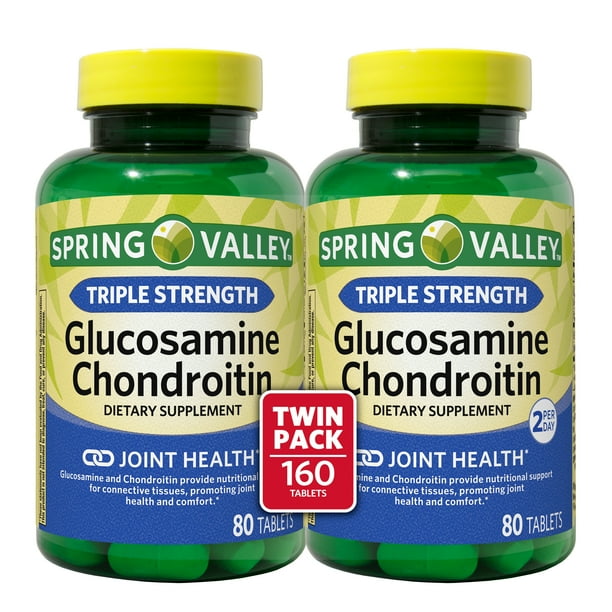 Spring Valley Triple Strength Glucosamine Chondroitin Dietary