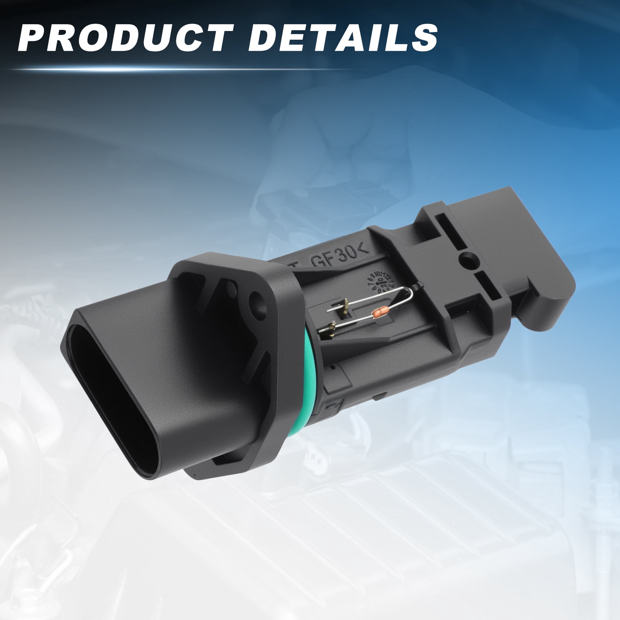 Unique Bargains MAF Mass Air Flow Sensor for Volkswagen Jetta and Other Models