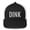 Black/ White, variant on Dink - Pickleball Hat - Trucker Cap (Red)