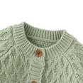 thumbnail image 4 of LOVEBAY Baby Girls' Knit Cardigan Sweaters Button Knitted Cardigan Long Sleeve Jacket Coat Fall Winter Clothes, 4 of 8