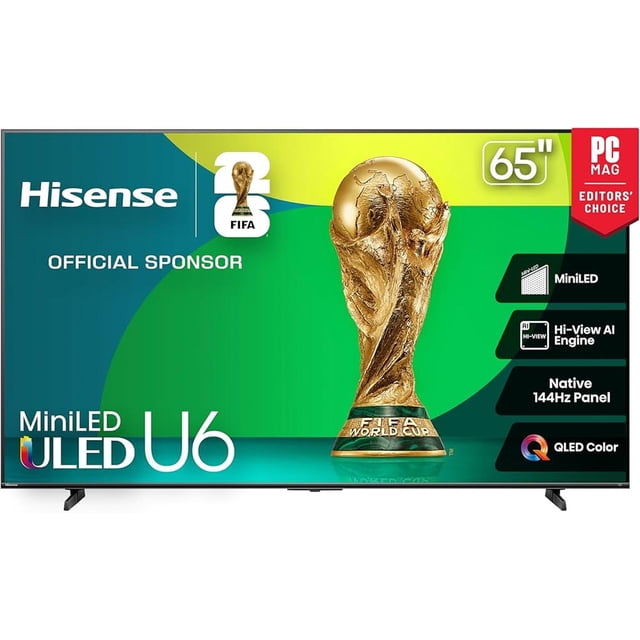 Smart TV Hisense 65" ULED Mini-LED 4K UHD