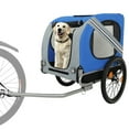 thumbnail image 3 of Large Folding Bike Trailer for Dogs – 66LB Capacity All-Terrain Pet Carrier, Durable Steel Frame, 3 of 9