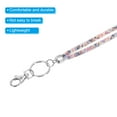 thumbnail image 4 of Uxcell Bling Keychain Lanyard Crystal Lanyard Keychain with Metal Clasp Multicolor, 4 of 6