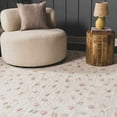 thumbnail image 4 of Hauteloom Cansu Living Room, Bedroom Area Rug - Contemporary - Plush Pile - Beige, Light Blue, Light Pink - 18" x 18" Sample, 4 of 19