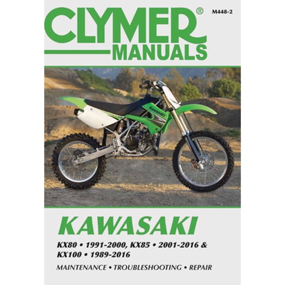 Pre-Owned Kawasaki KX80 (1991-2000), KX85/85-II (2001-2016) & KX100 (1989-2016) Service Repair Manual ^