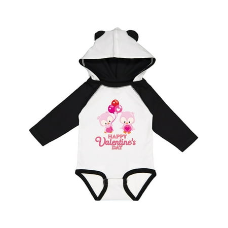 

Inktastic Happy Valentine s Day Gift Baby Boy or Baby Girl Long Sleeve Bodysuit