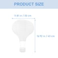 thumbnail image 2 of Shisuyan Lantern White 6Pcs 16.9X11.8X11.8In, 2 of 8