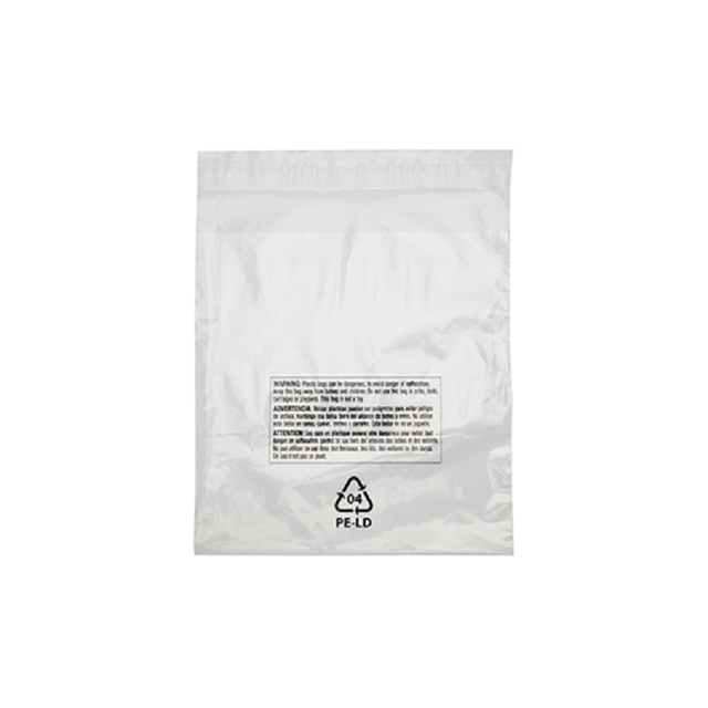 6 x 9" L&T Suffocation Warning Bags 1.5 Mil Resealable Poly Bags 1000