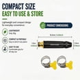 thumbnail image 6 of Home High-Pressure Car Wash Water Gun with Booster Nozzle, Home High Pressure Water Gun for Watering Plants and Vegetables and Car Washing, 6 of 6