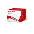 thumbnail image 2 of Mini Switch MERCUSYS MS105 de 5 puertos 10/100Mbps. Mercusys mini blanco 5 puertos RJ-45 MS105, 2 of 2