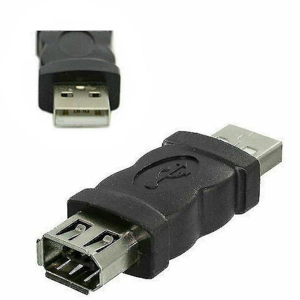 2024, adaptador de cable Firewire Ieee 1394 de 6 pines hembra F a USB M macho