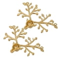 thumbnail image 4 of EHJRE 2 Pcs Animal Christmas Deer Head Pendants DIY Jewelry Handmade Accessories, 4 of 8