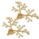thumbnail image 4 of Collar de cadena colgante de moda de reno de cobre dorado frágil regalos de Navidad, 4 of 8