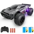 thumbnail image 1 of EpochAir Remote Control Car - 20km/h 2.4GHz High Speed RC Cars, Off Road Hobby RC Racing Car with 2 Rechargeable Batteries & LedLights, Toy Car Gift for 3 4 5 6 7 8 Year Old Boys Girls Kids, 1 of 1