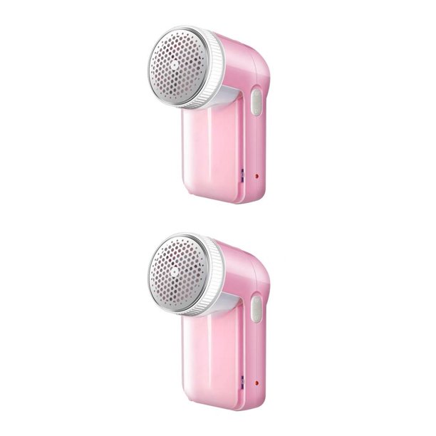 sweethay Eliminador de pelusas, mano de obra de acero inoxidable PP, afeitadoras de pelusa de agarre manual, dispositivo de afeitado, USB 2Conjunto