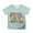 Mint Green, variant on Back To School Gift Tee Kindergarten Pre K First Grade Classic Holiday Short Sleeve Cotton T-Shirt Summer Clothes
