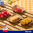 thumbnail image 4 of Bandejas de comida Jolly Chef, paquete de 250 unidades, papel kraft, 113 g, bote para aperitivos, 4 of 7