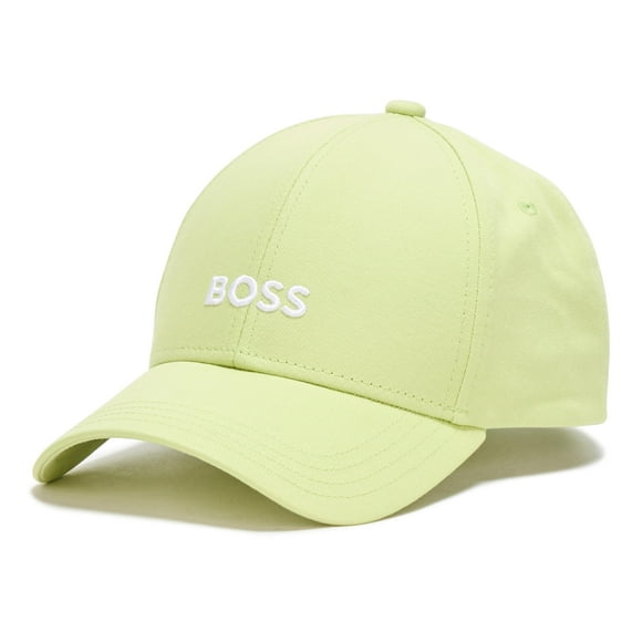 Gorra de sarga BOSS Bold Center Logo Pistacho, talla única