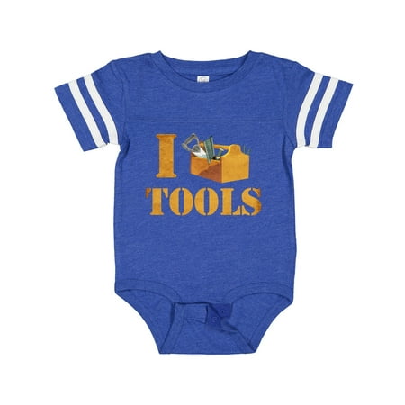 

Inktastic I Love Tools Gift Baby Boy or Baby Girl Bodysuit