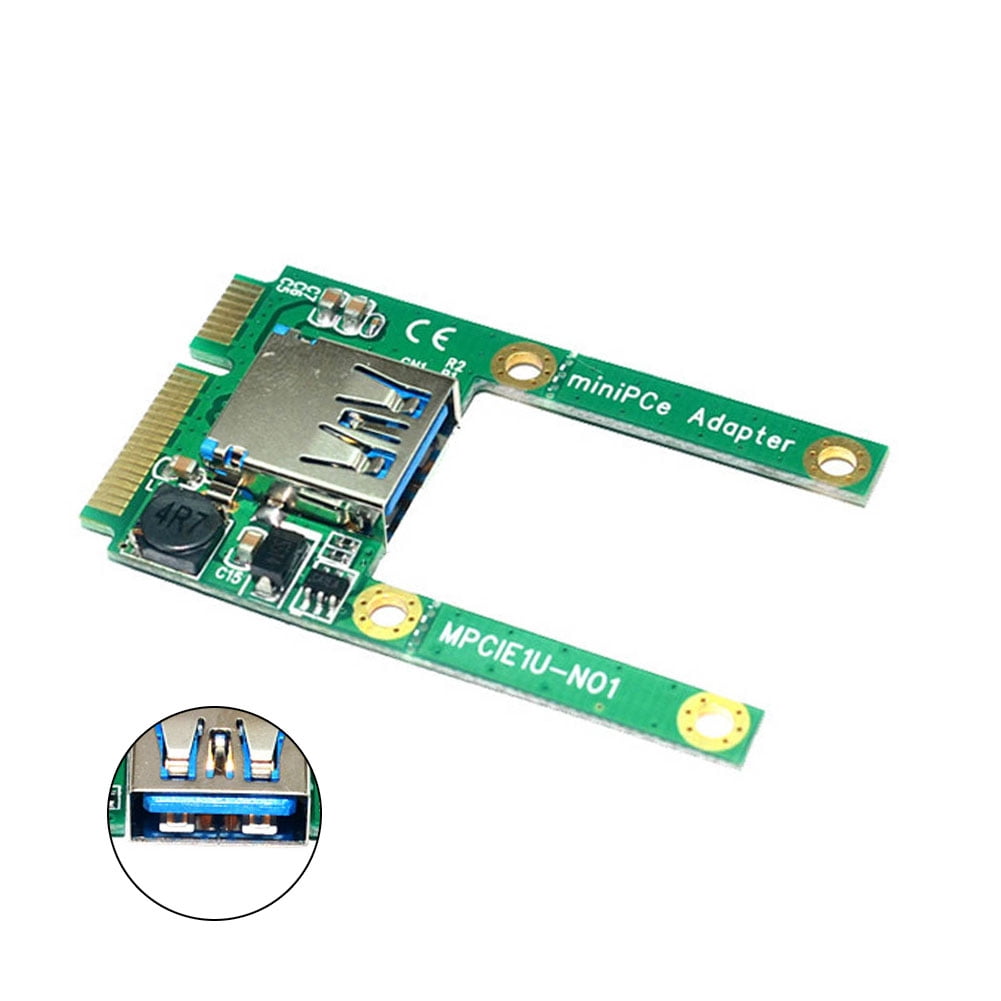 Mini Pci E To Usb 3 0 Pci Express Adapter Card Interface Converter Expansion Cards Walmart Com