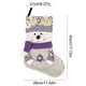 thumbnail image 3 of Oioii Christmas Stocking Snowman Reindeer Xmas Stockings Holiday Christmas Decoration Gifts for Family Gril Boy Kids, 3 of 6