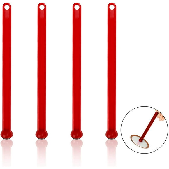 4 Pcs Lid Lifters-Magnetic Canning Jar Lid Wands&Canning Lid Lifter&Canner Lid Wand-Canning Supplies Starter Kit