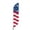 American Glory Stars, variant on Air Force Sign feather flag for Outdoor by Mavis Printing | 11.5 FEET Long Polyester Outdoor Banner Flag for Easy Hang | HD Print Swooper I Flag Only to Advertise Air Force | Made in USA I Flag Only
