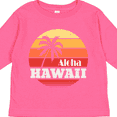 thumbnail image 4 of Inktastic Aloha Hawaii Vacation Retro Vintage Boys or Girls Long Sleeve Toddler T-Shirt, 4 of 5