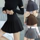 thumbnail image 4 of Vestido mini de cintura alta, falda en forma de A, pantalones de seguridad adelgazantes para estudiantes, verano 2024, recién llegado, suaviza tu silueta, 4 of 5