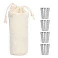 thumbnail image 2 of Stackable Water Cups, 304 Stainless Steel 4PCS 300ML Heat Preservation Camping Cup Set  for Picnics Gathering, 2 of 8
