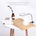 thumbnail image 3 of Oubit Lampe Loupe Éclairée, Nouvelle Loupe de Bureau 2018, Lampe de Lecture, Fonctionnalité Polyvalente, 3 of 9