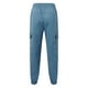 thumbnail image 4 of Pantalones cargo para hombre con cordón elástico en la cintura, pierna recta, bolsillos laterales y traseros, poliéster ligero, para uso informal/deportes al aire libre, tallas S-XXL, 4 of 8
