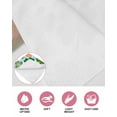 thumbnail image 6 of St. Patrick's Day Kitchen Dish Towels for Drying Dishes Set of 3, Green Lucky Shamrock Leaves Cloud Blue Waffle Weave Microfiber Hand Tea Bathroom Towels Quick Dry & Absorbent Towel 15.7x23.6, 6 of 7